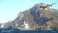 Archiv Foto Webcam Schloss Hohenschwangau 14:00