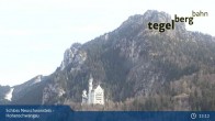 Archiv Foto Webcam Schloss Hohenschwangau 12:00