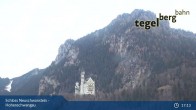 Archiv Foto Webcam Schloss Hohenschwangau 16:00