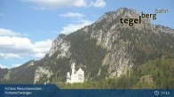 Archiv Foto Webcam Schloss Hohenschwangau 16:00