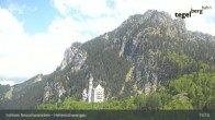 Archiv Foto Webcam Schloss Hohenschwangau 14:00