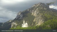 Archiv Foto Webcam Schloss Hohenschwangau 16:00