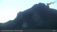 Archived image Webcam Hohenschwangau Castle 04:00