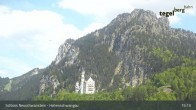 Archived image Webcam Hohenschwangau Castle 14:00