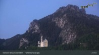 Archived image Webcam Hohenschwangau Castle 20:00