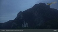 Archived image Webcam Hohenschwangau Castle 04:00