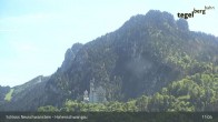 Archiv Foto Webcam Schloss Hohenschwangau 10:00