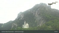 Archiv Foto Webcam Schloss Hohenschwangau 07:00
