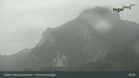 Archiv Foto Webcam Schloss Hohenschwangau 08:00
