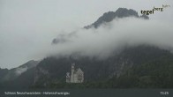 Archiv Foto Webcam Schloss Hohenschwangau 14:00