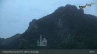 Archiv Foto Webcam Schloss Hohenschwangau 04:00