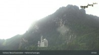Archiv Foto Webcam Schloss Hohenschwangau 07:00