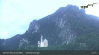 Archiv Foto Webcam Schloss Hohenschwangau 20:00