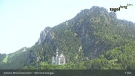 Archived image Webcam Hohenschwangau Castle 12:00