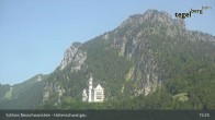 Archiv Foto Webcam Schloss Hohenschwangau 14:00