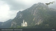 Archiv Foto Webcam Schloss Hohenschwangau 14:00