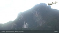 Archived image Webcam Hohenschwangau Castle 04:00