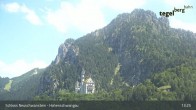 Archiv Foto Webcam Schloss Hohenschwangau 12:00