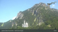 Archiv Foto Webcam Schloss Hohenschwangau 14:00