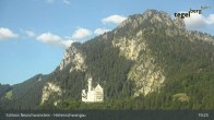 Archiv Foto Webcam Schloss Hohenschwangau 18:00