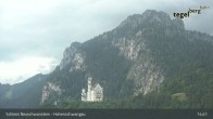Archiv Foto Webcam Schloss Hohenschwangau 14:00