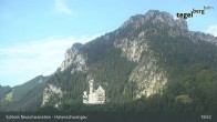 Archiv Foto Webcam Schloss Hohenschwangau 18:00
