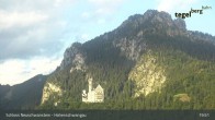 Archiv Foto Webcam Schloss Hohenschwangau 20:00