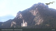 Archiv Foto Webcam Schloss Hohenschwangau 20:00