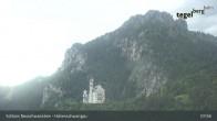 Archiv Foto Webcam Schloss Hohenschwangau 07:00