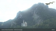 Archiv Foto Webcam Schloss Hohenschwangau 08:00