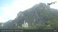 Archiv Foto Webcam Schloss Hohenschwangau 12:00
