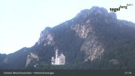 Archiv Foto Webcam Schloss Hohenschwangau 20:00