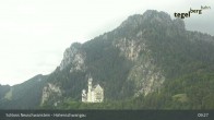 Archiv Foto Webcam Schloss Hohenschwangau 08:00