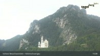 Archiv Foto Webcam Schloss Hohenschwangau 14:00