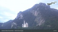 Archiv Foto Webcam Schloss Hohenschwangau 20:00
