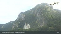 Archiv Foto Webcam Schloss Hohenschwangau 14:00