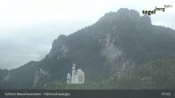 Archiv Foto Webcam Schloss Hohenschwangau 07:00