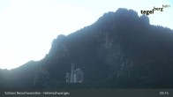 Archived image Webcam Hohenschwangau Castle 04:00