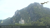 Archiv Foto Webcam Schloss Hohenschwangau 12:00