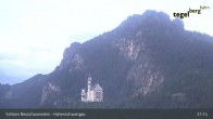Archiv Foto Webcam Schloss Hohenschwangau 20:00