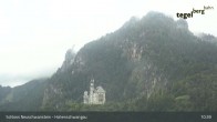Archiv Foto Webcam Schloss Hohenschwangau 10:00