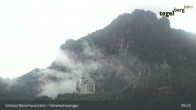 Archiv Foto Webcam Schloss Hohenschwangau 08:00