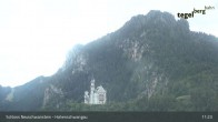 Archiv Foto Webcam Schloss Hohenschwangau 10:00