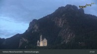 Archived image Webcam Hohenschwangau Castle 20:00