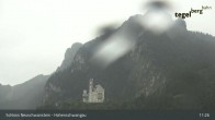 Archiv Foto Webcam Schloss Hohenschwangau 10:00