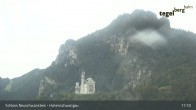 Archiv Foto Webcam Schloss Hohenschwangau 16:00