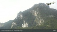 Archiv Foto Webcam Schloss Hohenschwangau 20:00