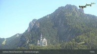 Archiv Foto Webcam Schloss Hohenschwangau 12:00