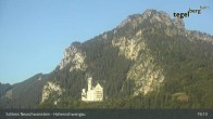 Archiv Foto Webcam Schloss Hohenschwangau 18:00