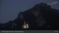 Archiv Foto Webcam Schloss Hohenschwangau 20:00